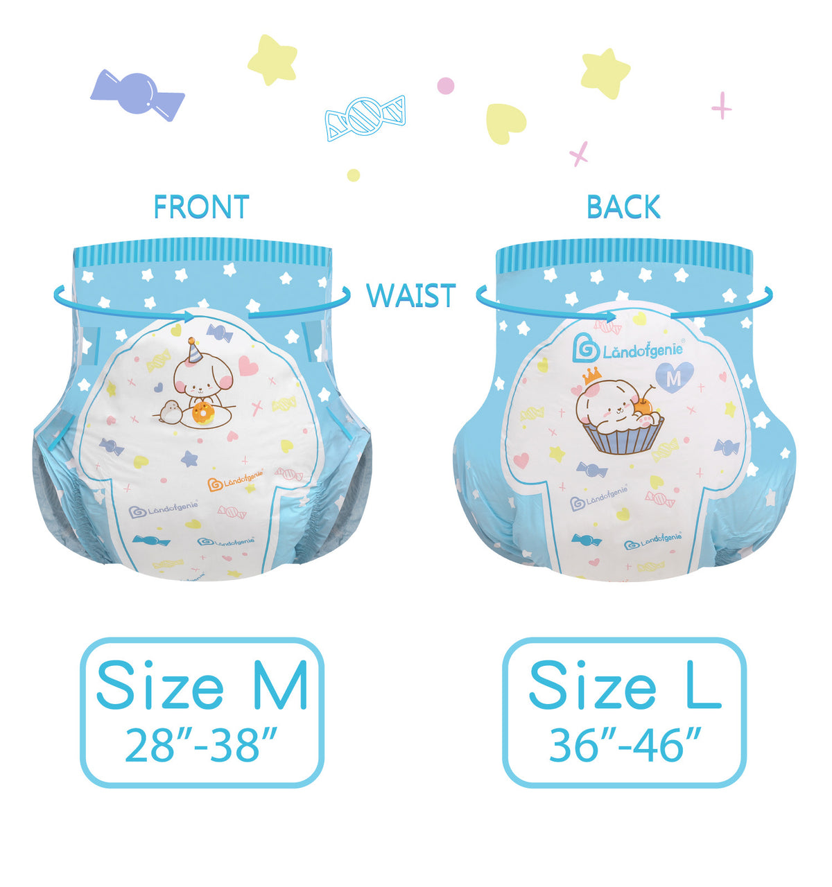 Puppy Sweet Bakery Diapers