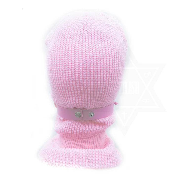 Pastel Bear Mask Beanie