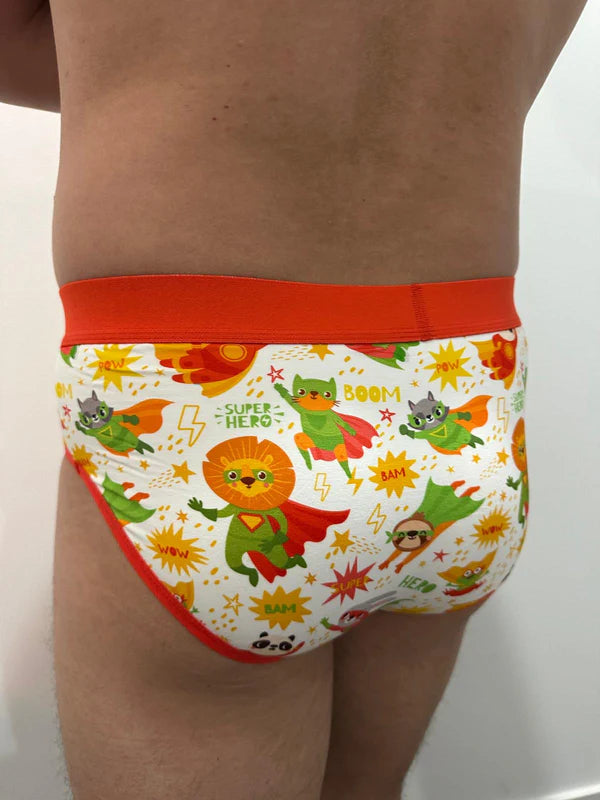 Superhero Print Underwear