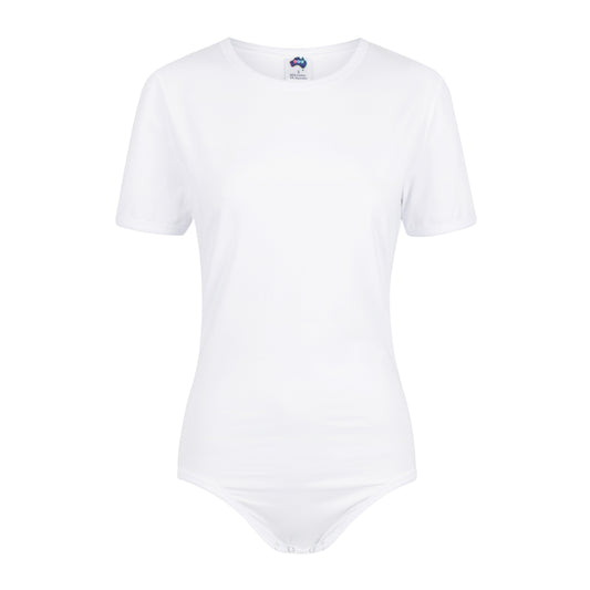 White Basic Onesie