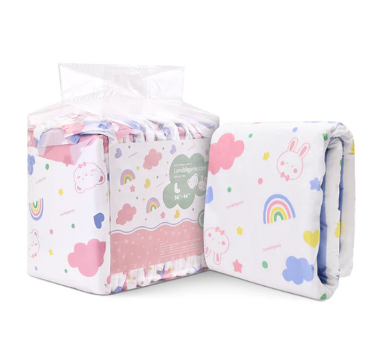 Anime Rabbit and Bear Diapers