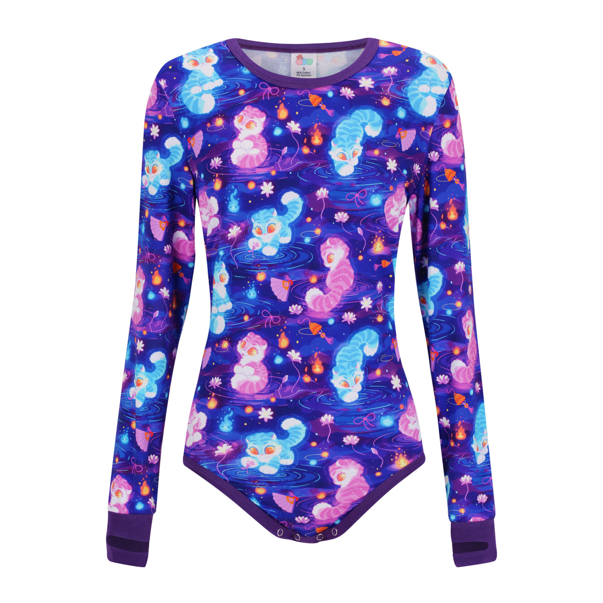 Spirit Tigers Long Sleeve Onesie