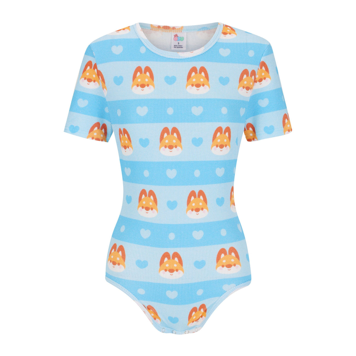 Foxes Blue Onesie