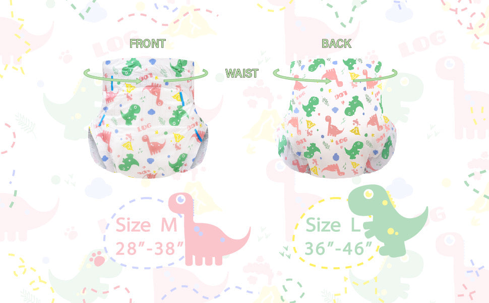 Anime Dinosaur Diapers