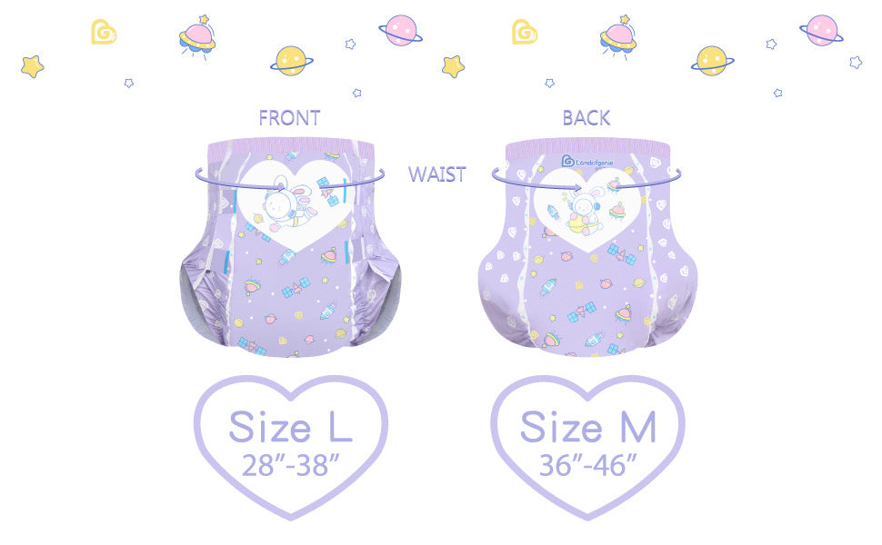 Astronaut Bunny Diapers