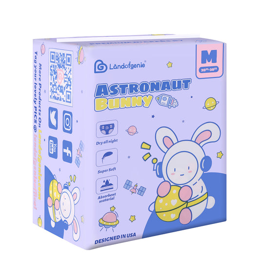 Astronaut Bunny Diapers