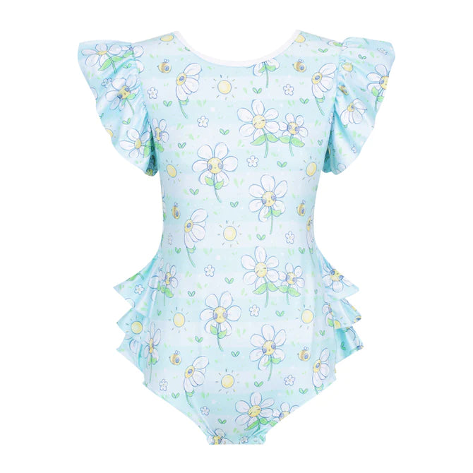 Darling Daisies RuffleButt Onesie