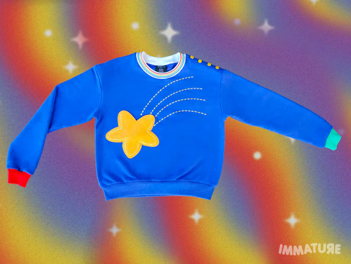 90s Shooting Star Sweatshirt