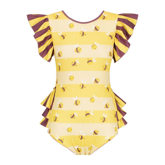 Bumblebees RuffleButt Onesie