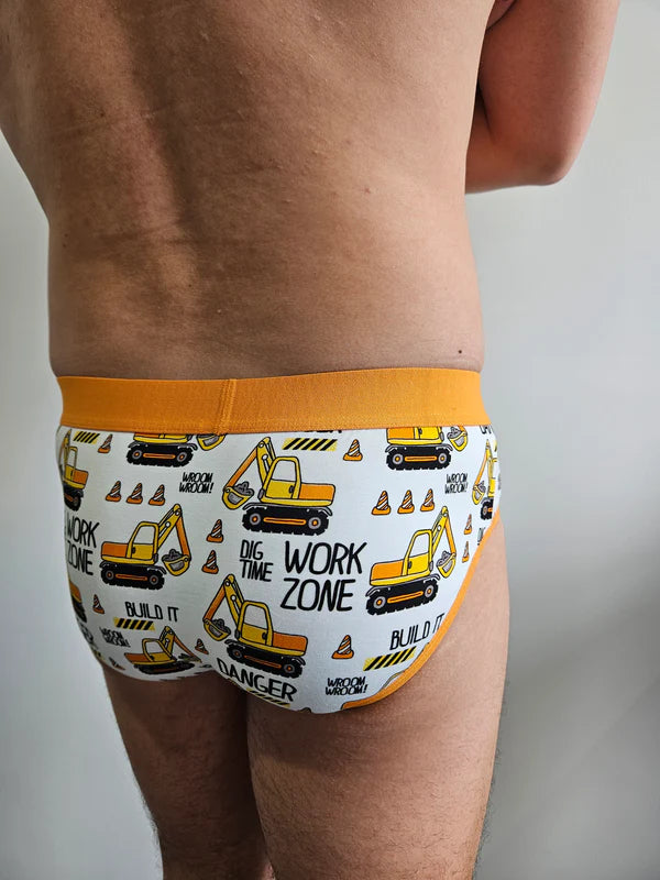 Construction Print Underwear