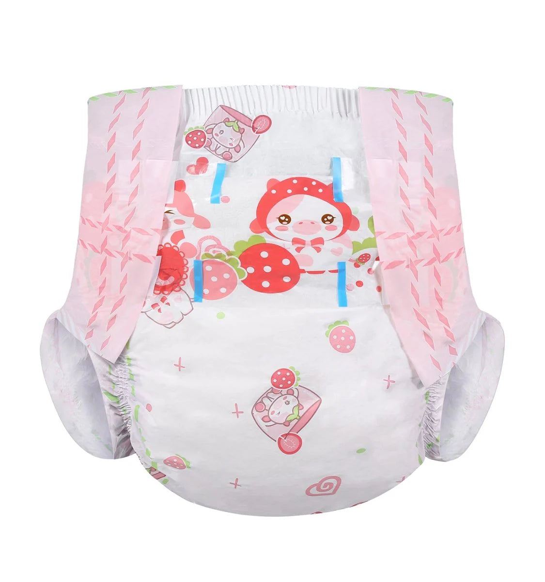 Strawberry Cow Diapers